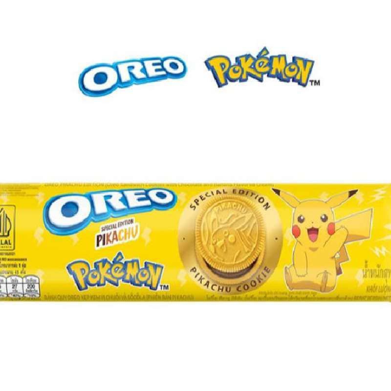 

BISKUIT OREO POKEMON Kemasan ISI 119 gr