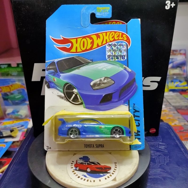 HOT WHEELS FALKEN TOYOTA supra Factory shield 2014 / FS Rare