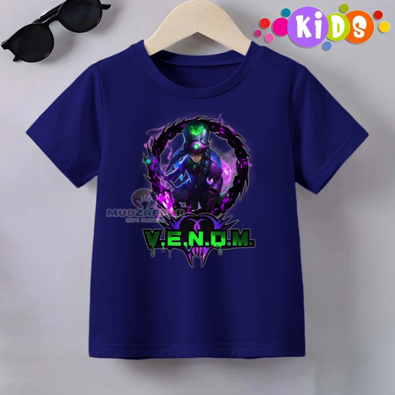 BAJU KAOS ANAK VENOM SQUAD MLBB KAOS ANAK VENOM SQUAD KARAKTER