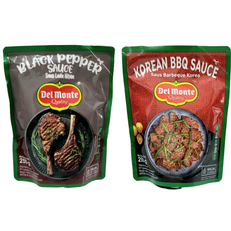 

Del monte korean bbq / black pepper sauce 250 gram