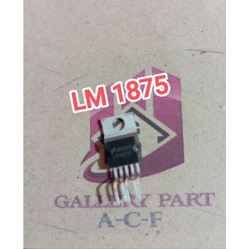 LM1875 LM 1875 ic audio amplifier