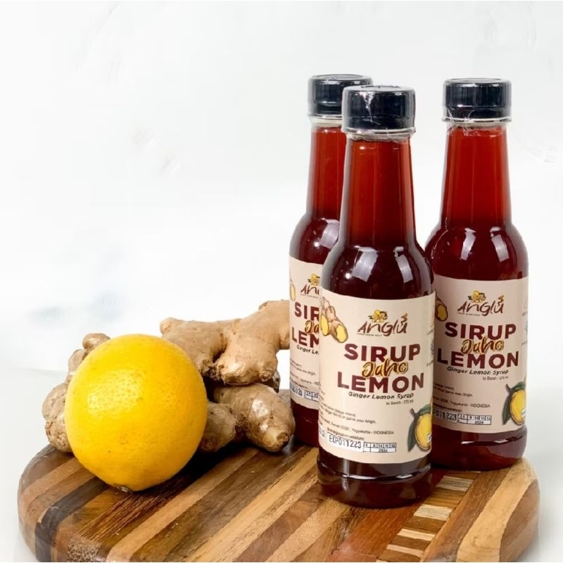 

Sirup Jahe Lemon Ginger Lemon