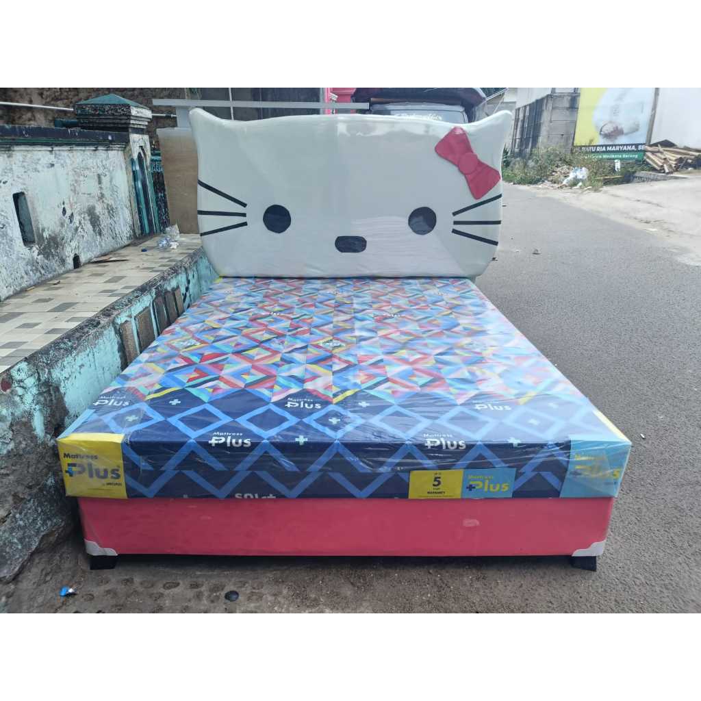 SET DIVAN HELLO KITTY DAN KASUR INOAC MATTRESS PLUS / SET KASUR INOAC