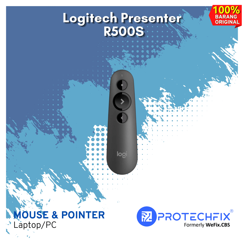 Presenter Logitech R500s Wireless & Bluetooth - Laser Logitech R500s