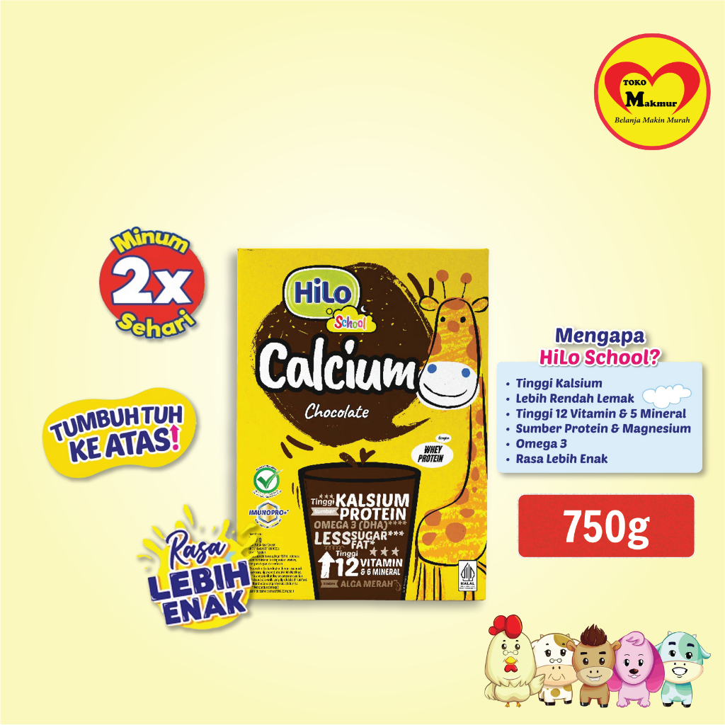 

HiLo School Coklat 750gr / Toko Makmur Baby Shop