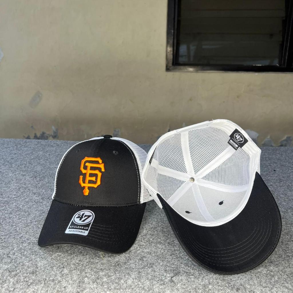 Topi Baseball Trucker Jaring Pria Dewasa / Topi New Era Trucker Premium Import Mirror ORI