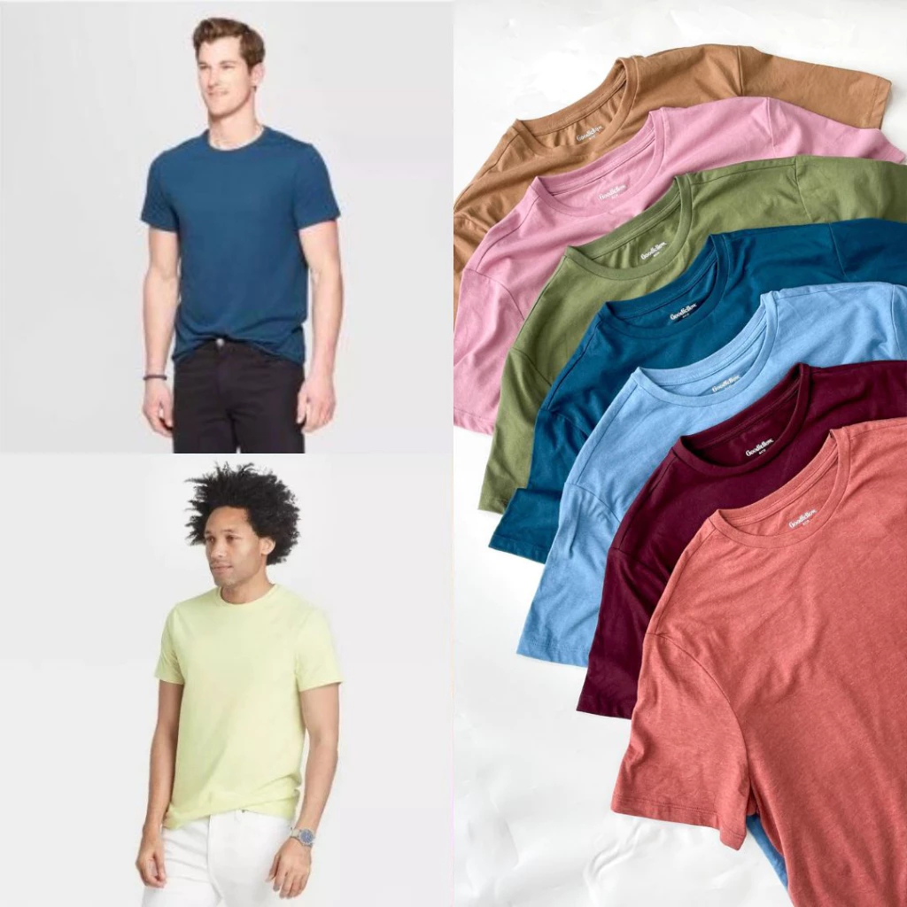 FULL TAG - Goodfellow Co Unisex T-Shirt - Kaos Cotton Pria Wanita Original