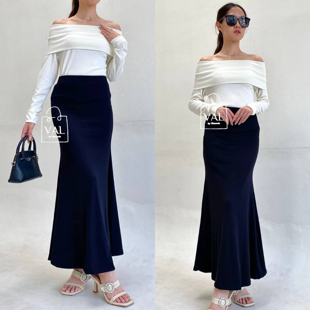 DOVE Dress |  Rok Knit / Rok Knit Maxi / Rok Knit Midi / Knit Skirt/ Knit Dress / Rok Duyung Knit / 