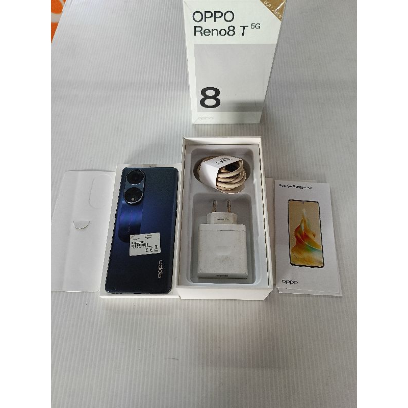 Oppo Reno 8T 5G 8GB/256GB Black Seken Lengkap
