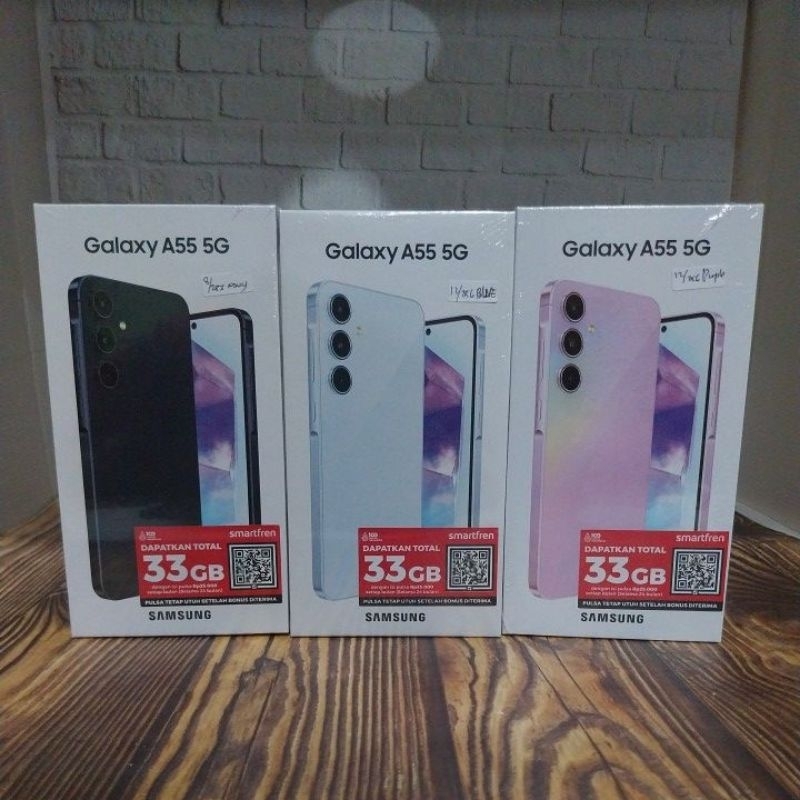 Hp Samsung A55 5G Ram 12/256Gb Resmi