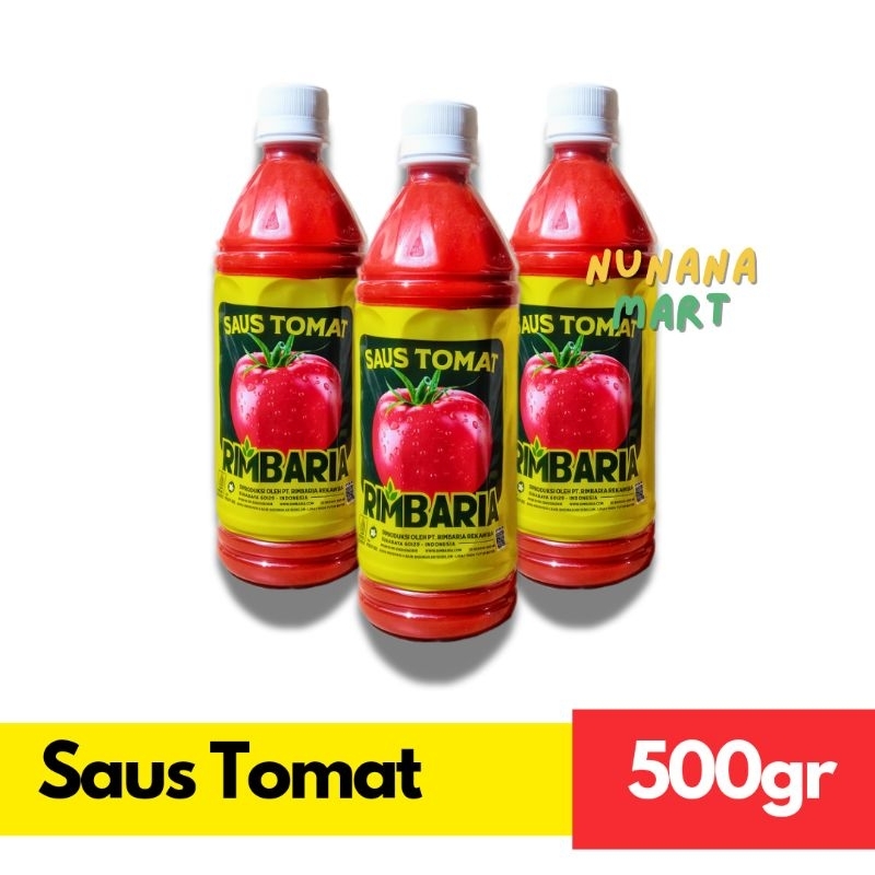 

Saos Tomat Bakso Botol Rimbaria 500gr