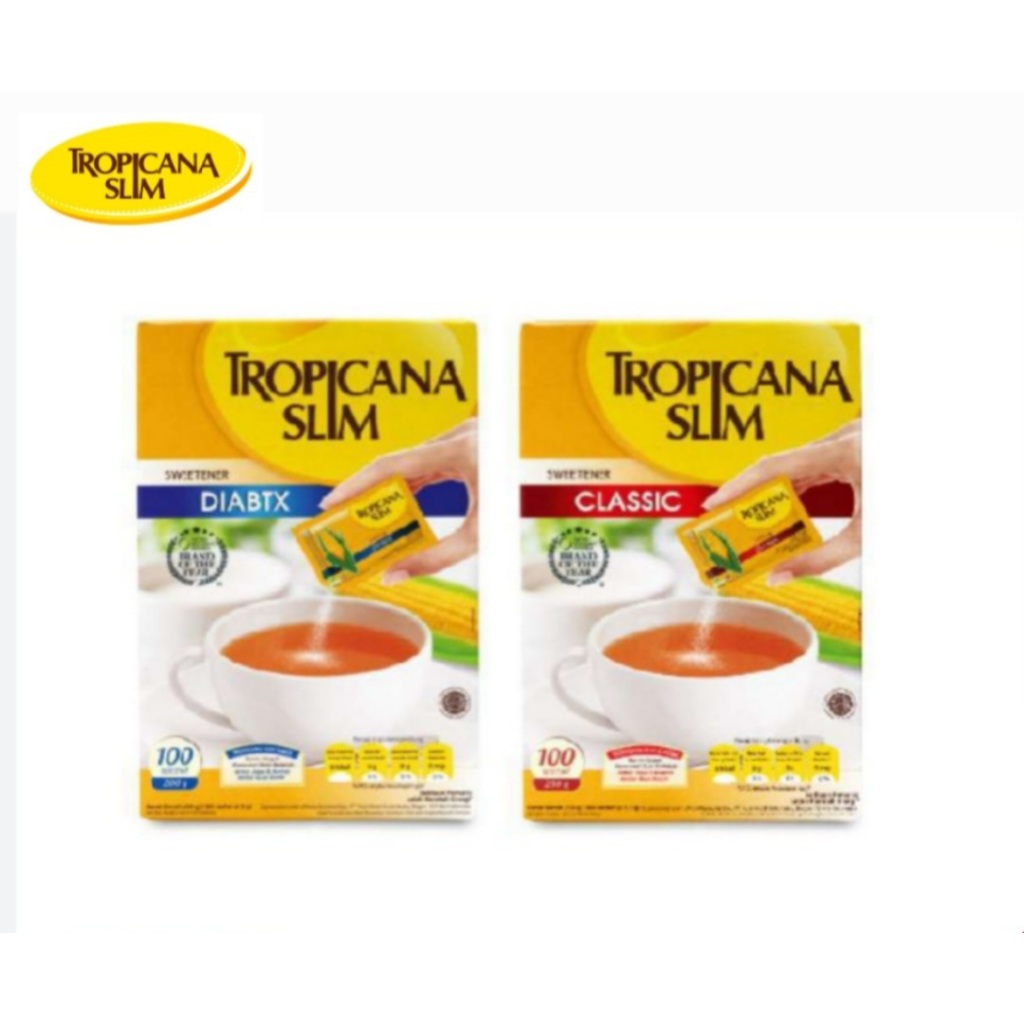 

Tropicana Slim Sweetener Classic/Diabetic Per Box