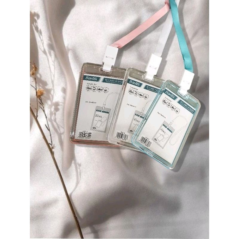 

Transparents ID Card Holder Lanyard Portrait/ Id Card Akrilik / 8868 08, 8868 19 & 8868 23