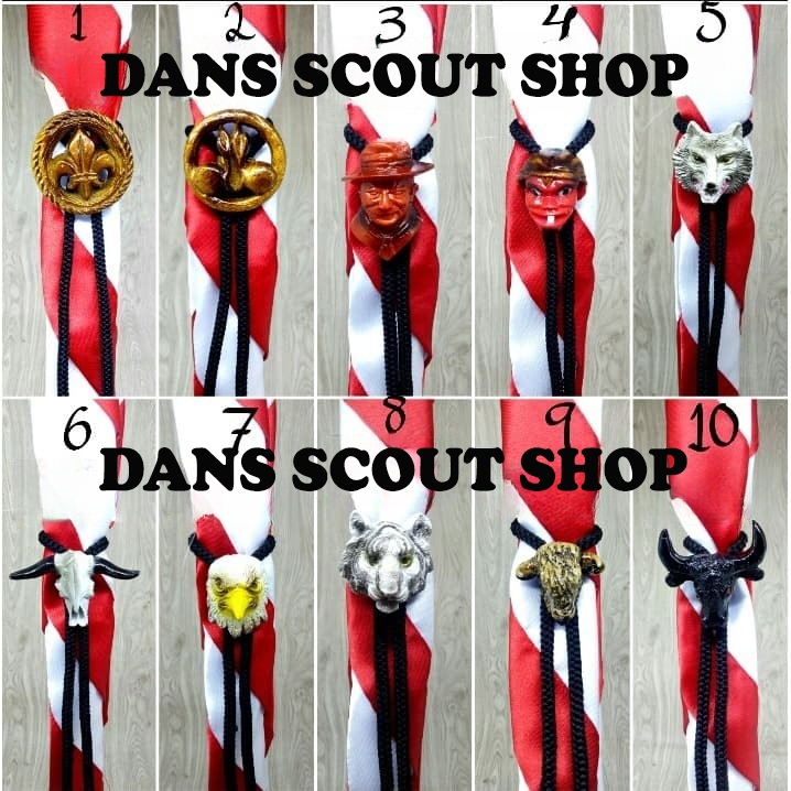 Ring kacu pramuka wogle tali 3D