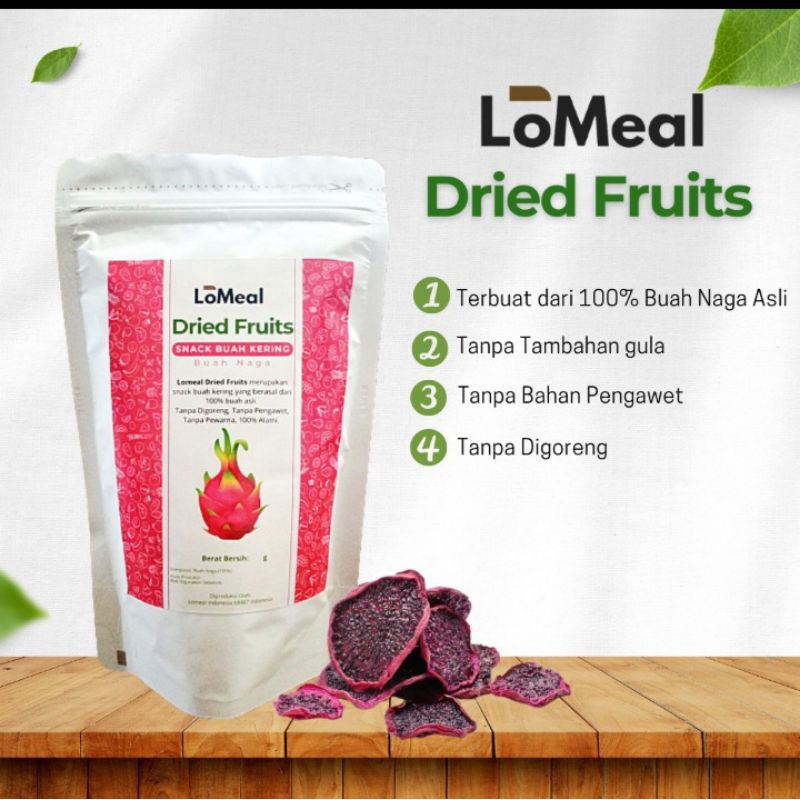 

Buah Naga Kering (dried dragon fruit) asli Banyuwangi Lomeal