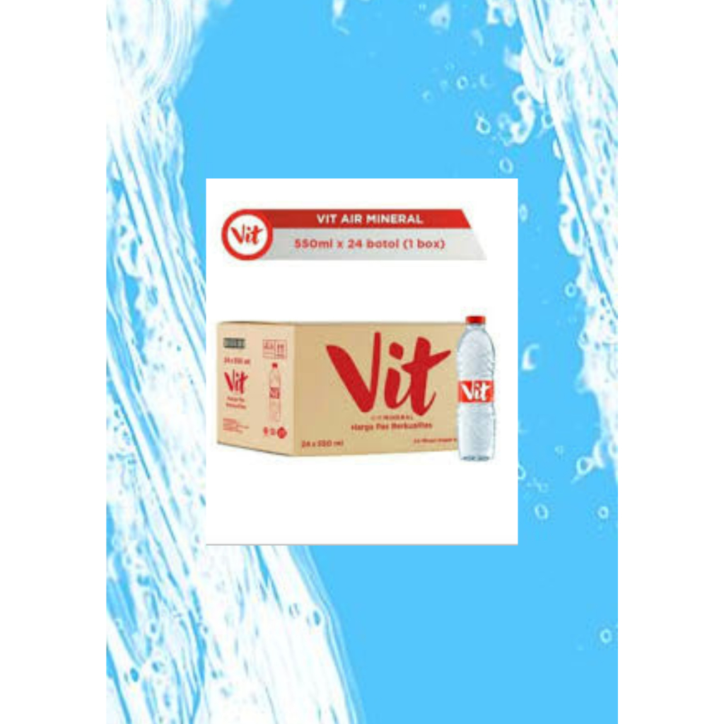 Vit Air Mineral 550 ML 24 Botol (1 Dus)