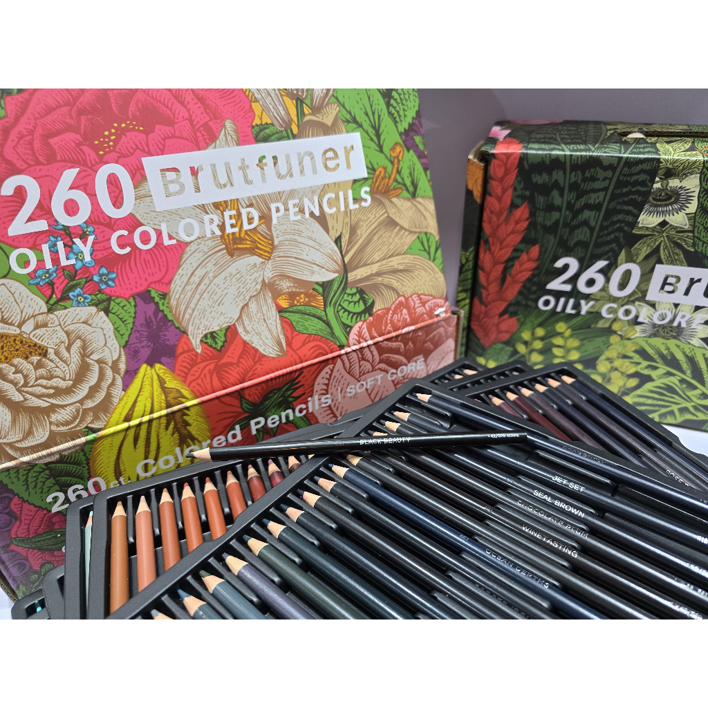 

Brutfuner Original Pensil Warna 520 Oily Colors Gift Boxset Edition