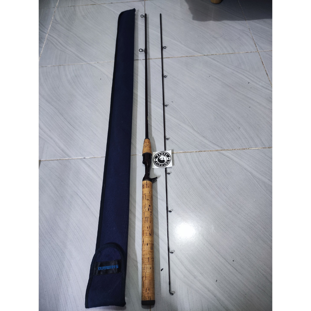 ROD JORAN BAITCASTING BC SHIMANO SCORPION 1651R-2 FULL ORIGINAL MULUS ISTIMEWA RARE LANGKA