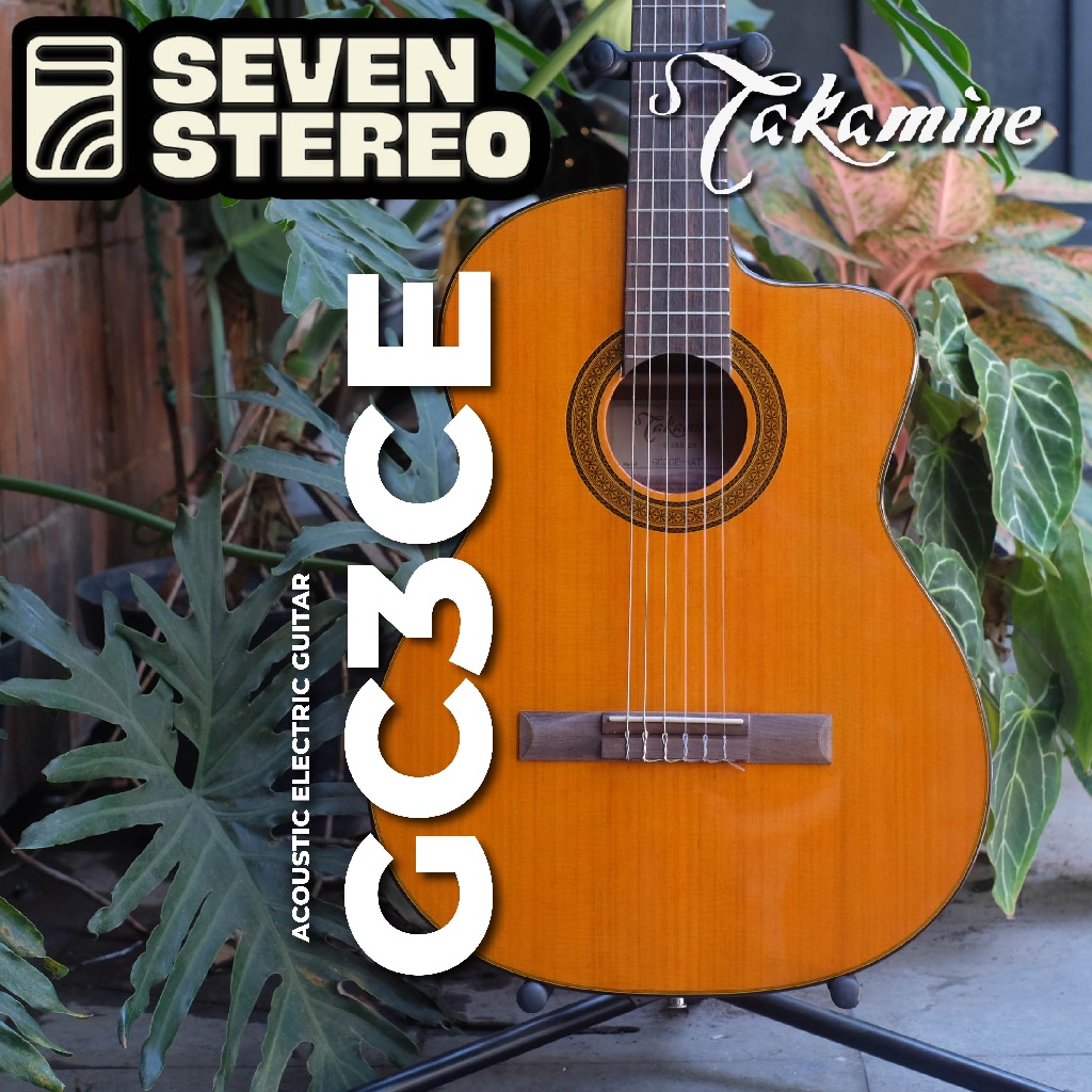 Takamine GC3CE Classic Nylon Acoustic Electric Guitar