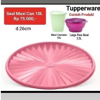 Tupperware seal/tutup tutup