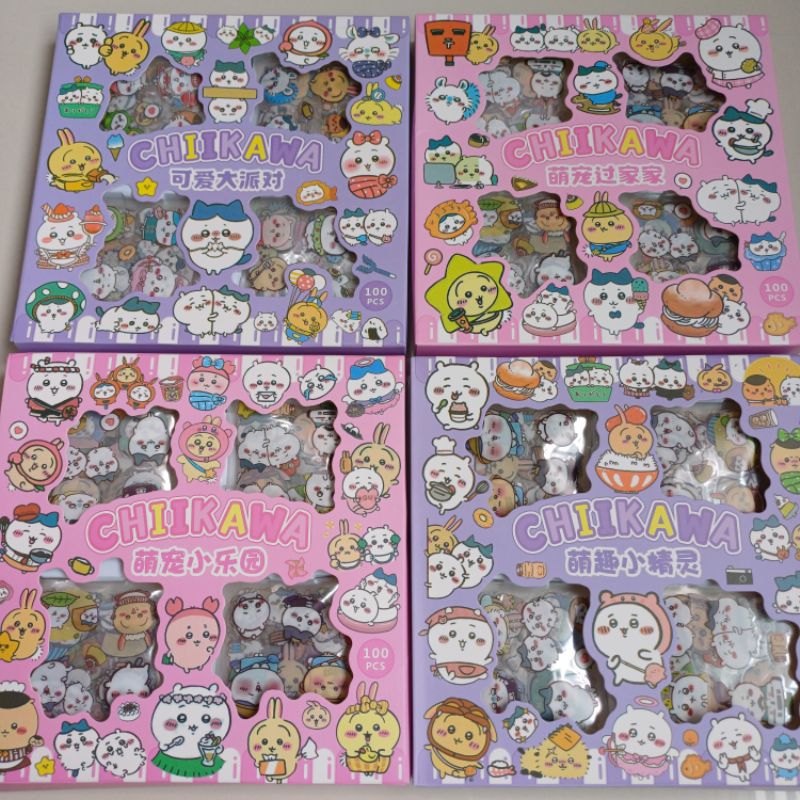 

Sticker box isi 100 CHIIKAWA .