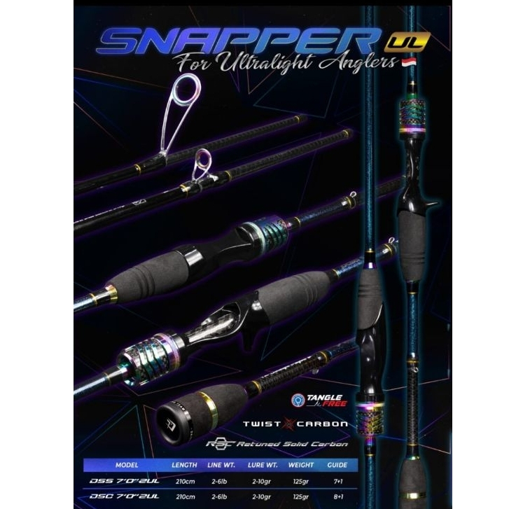 Joran BC/SP Daido Snapper 702UL