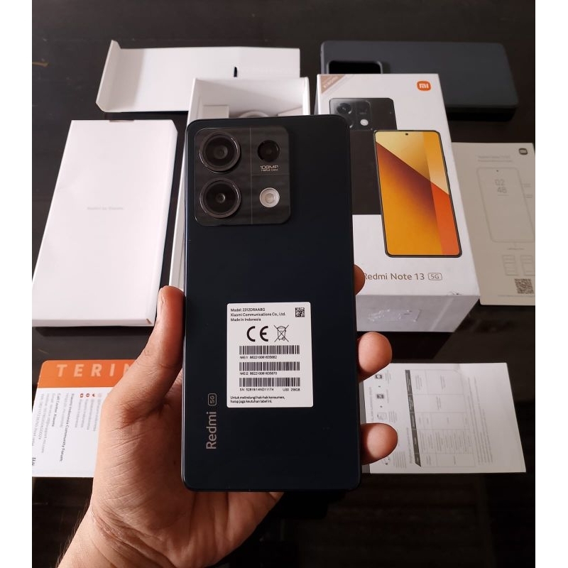 redmi note 13 5g 8/256gb second mulus resmi