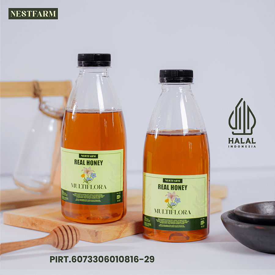 

NESTFARM - Madu Asli Paket Bundling Madu Multiflora 400 gram (2 pcs)