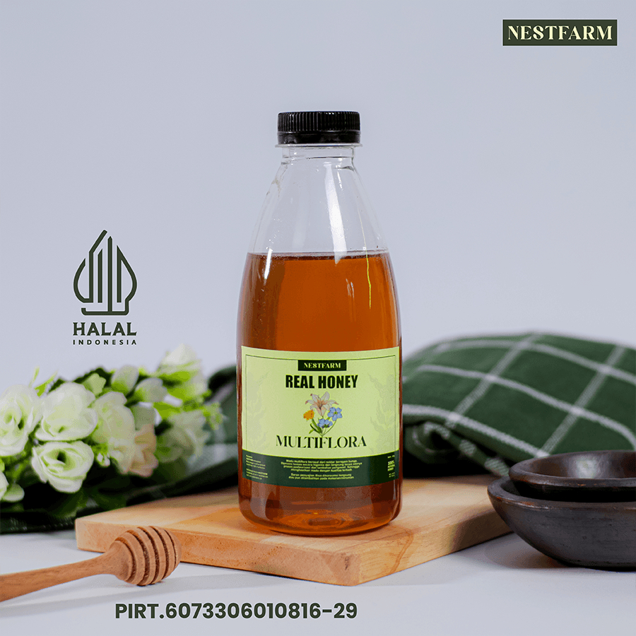 

NESTFARM - Madu Asli Multiflora 100% Murni - 400 gram
