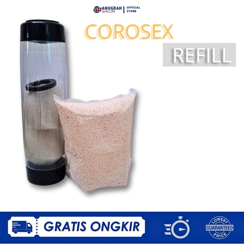 Media Filter Corosex Ball pH / Media Filter Untuk Menaikan pH air kemasan Kg