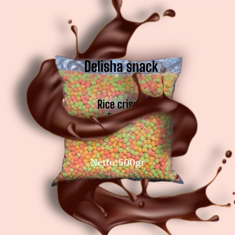 nyamnyam Rice crispy kiloan 500gr (½kg) Harga grosir1