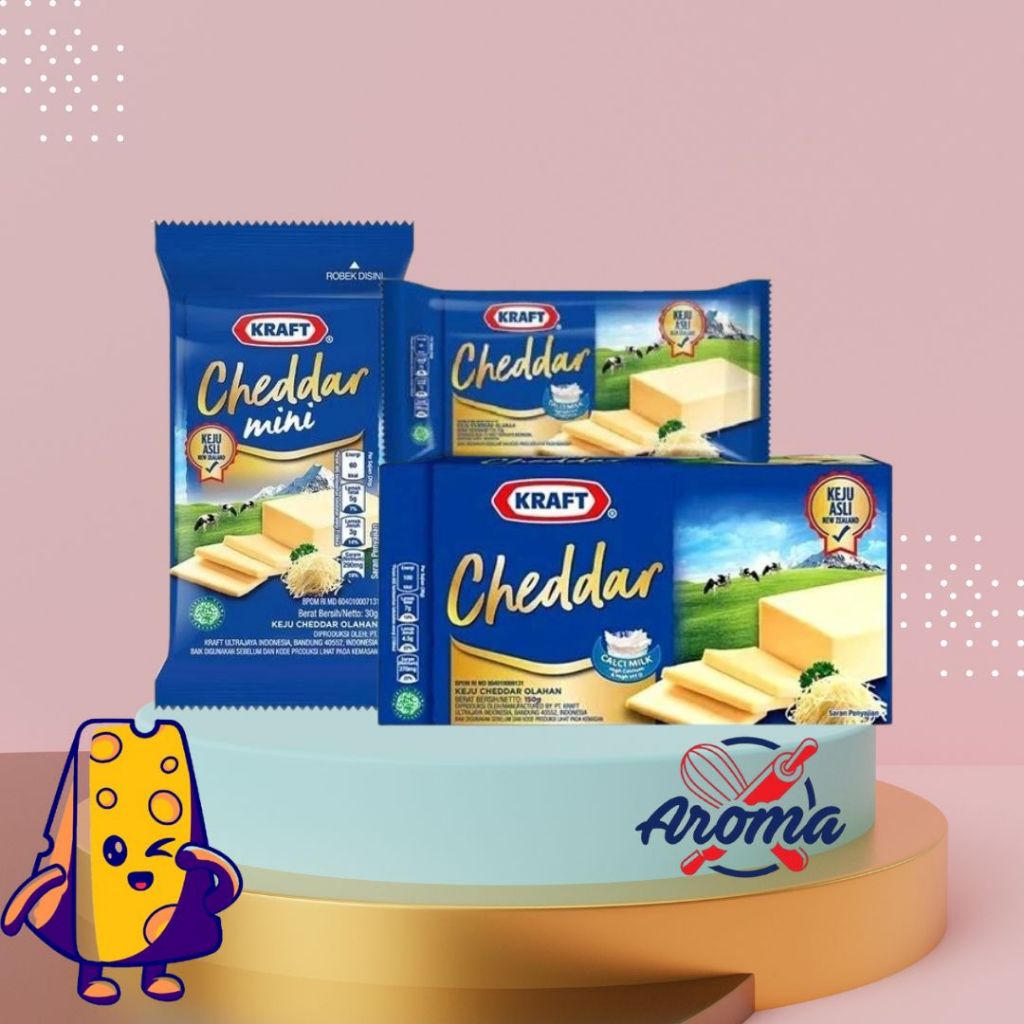 

Keju Kraft Cheddar mini Cocok untuk semua hidangan