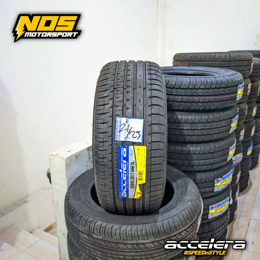 BAN MOBIL 205 40 R17 MERK ACCELERA TIPE PHI-R | BAN TUBLES RING 17 205/40