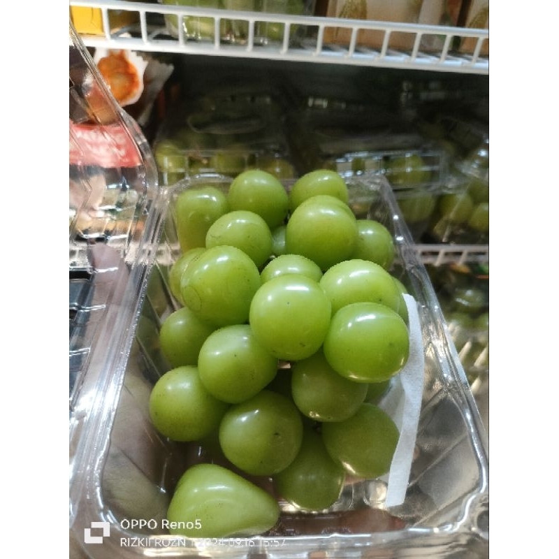 

ANGGUR SHINE MUSCAT 500GRAM