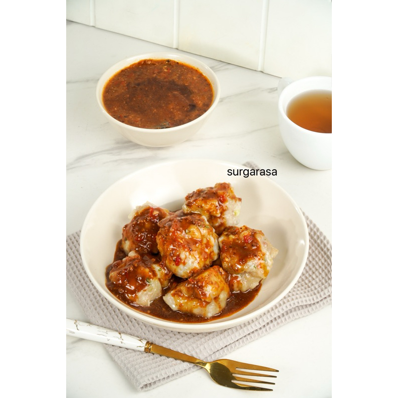

SIOMAY AYAM SAOS KACANG ISI 6