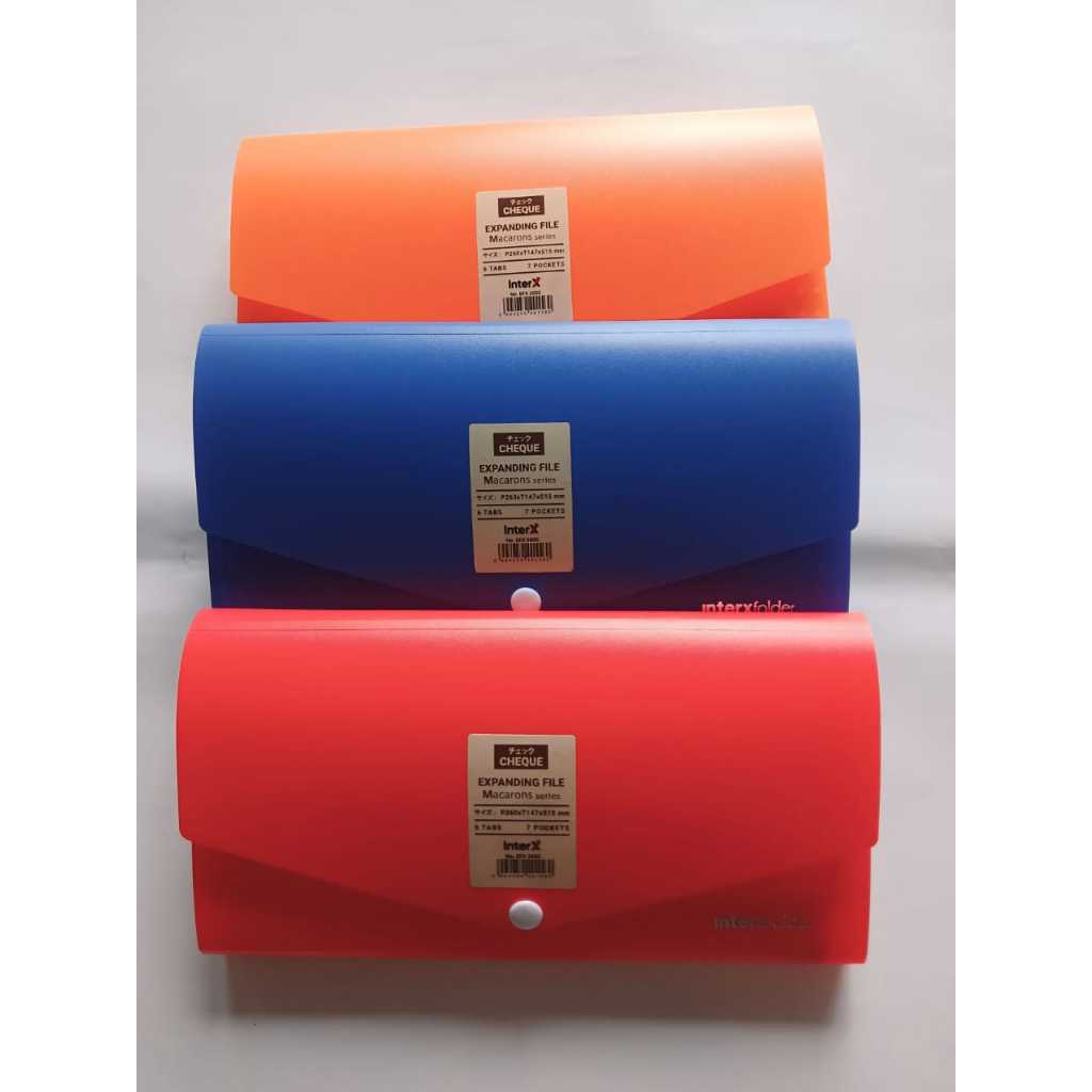 

Expanding File Macarons Pocket Warna Random