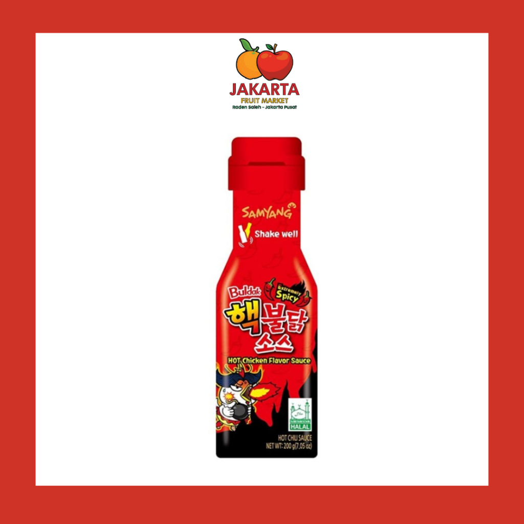 

SAMYANG EXTREMELY SPICY CHICKEN FLAVOR SAUCE 200 ML / SAUS PEDAS RASA AYAM