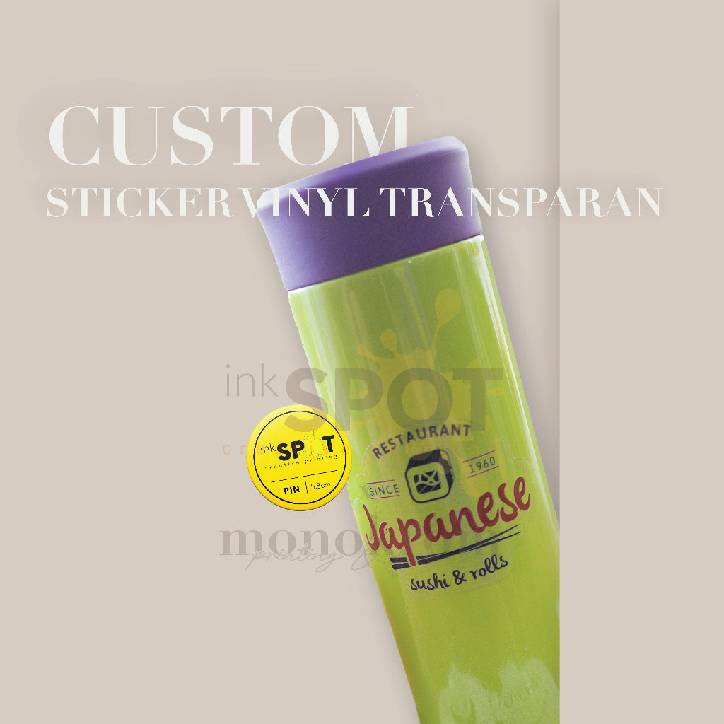 

Cetak Sticker Vinyl Transparan + Tinta Putih + Potong (7 x 7 cm s/d 14 x 14 cm)