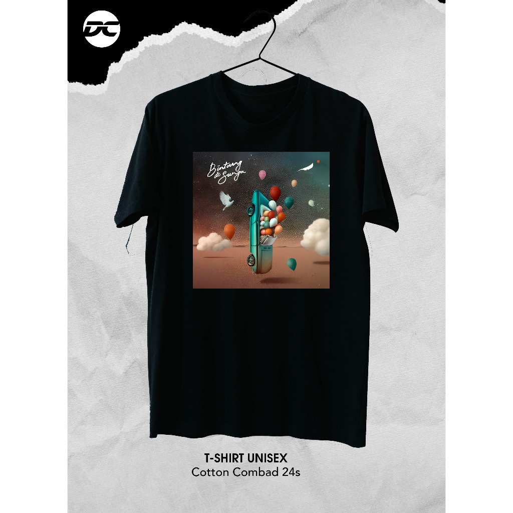KAOS PETERPAN BINTANG DISURGA / KAOS BAND PETERPAN NOAH / KAOS BAND MUSIC POP ROCK / BAJU PRIA WANIT
