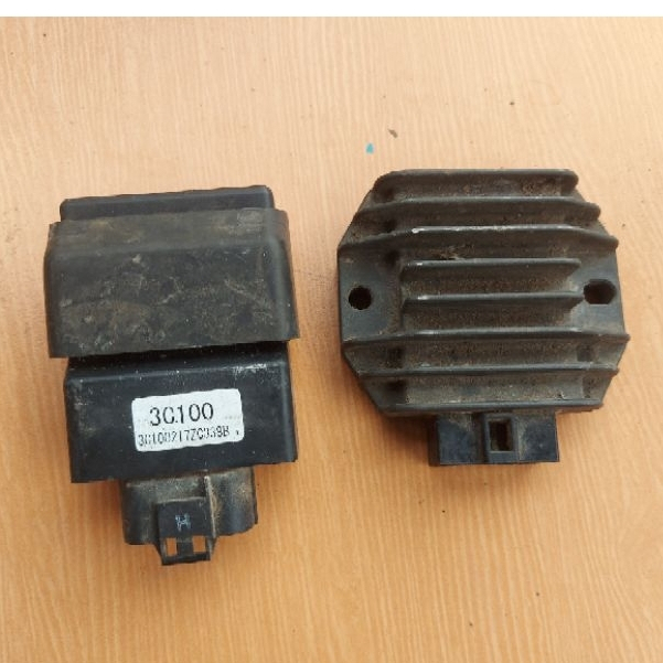 ECU CDI Vixion old lama set kiprok original copotan