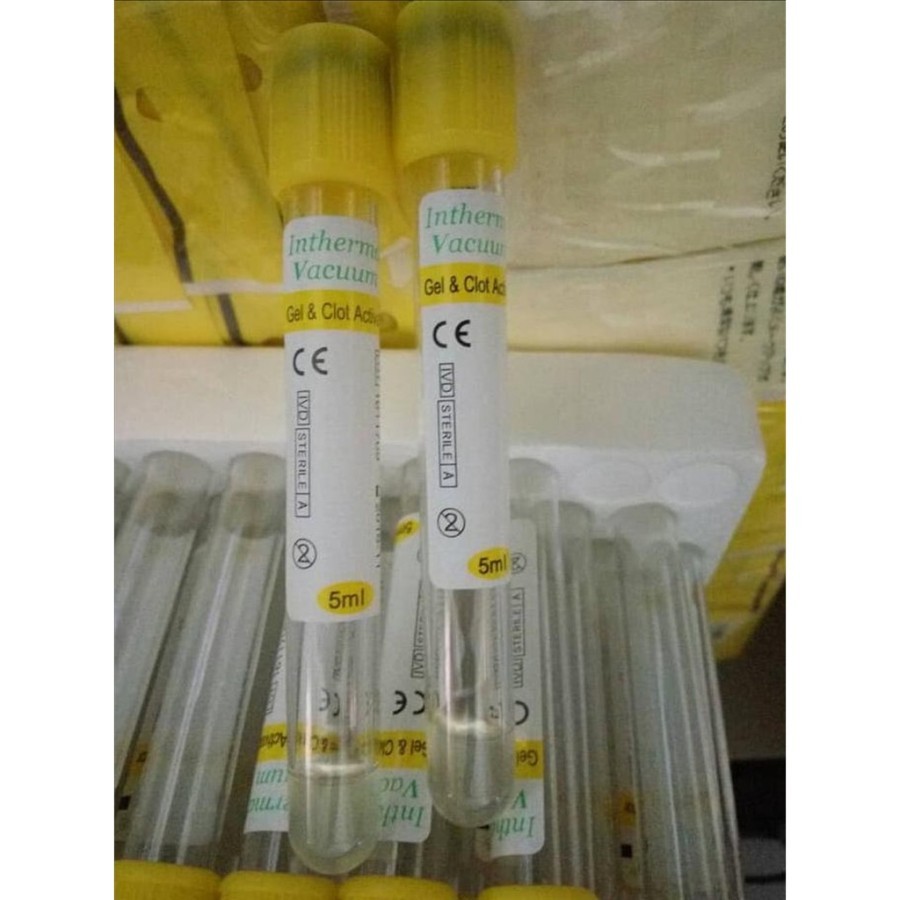 TABUNG PRP 5ml / TUBE PRP / PRP FOR VAMPIRE TREATMENT / ALAT PRP ECER SATUAN