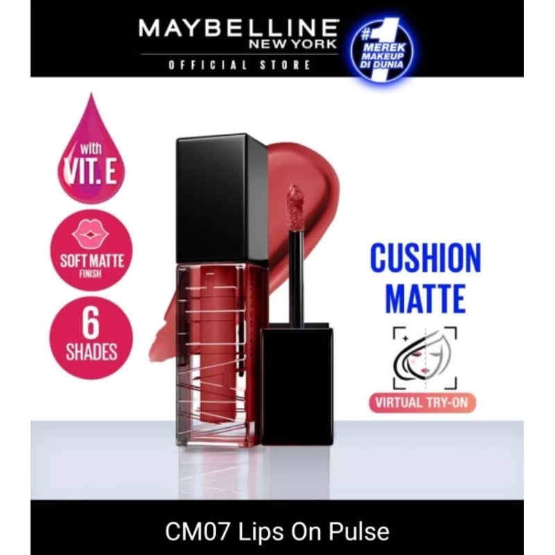 Maybelline Matte Liquid Lipstik + Wardah lightening Oil-infused Micelar Water (2pcs) FREE HADIAH