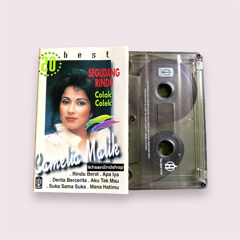 Kaset Pita Camelia Malik - 20 Best Of