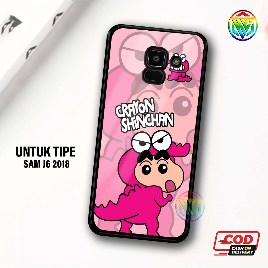 Real Case Samsung J6 2018 Terbaru Case kilau - New Case Glossy casing Hp Samsung J6 2018 [Motif SNCH