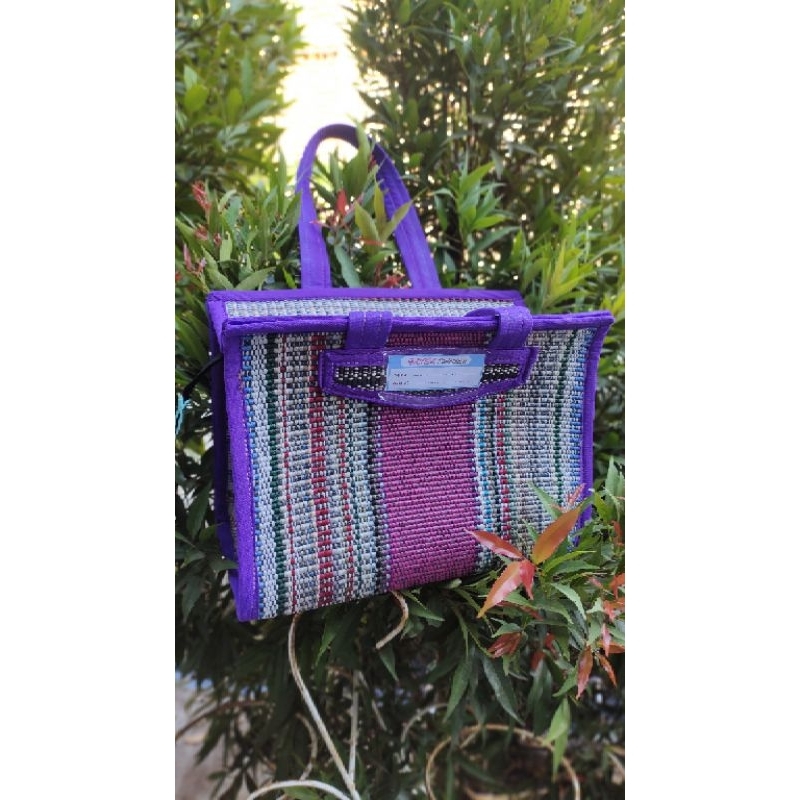 tas souvenir tenun tikar tutup