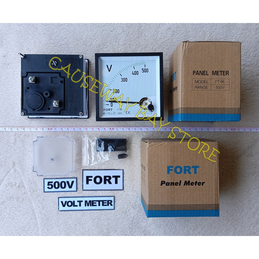 VOLT METER 500V FORT