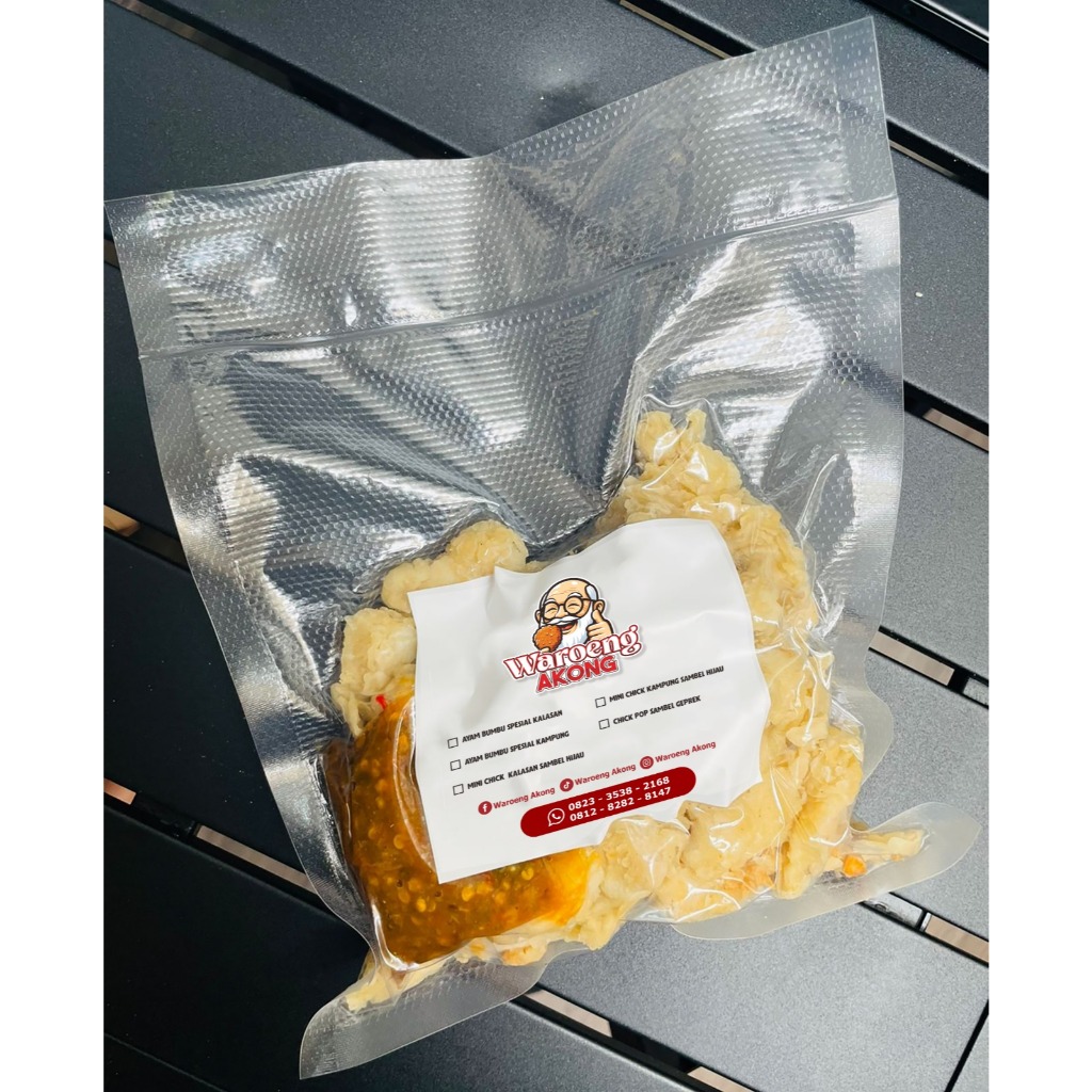 

FROZEN FOOD CHICK POP AYAM SAMBEL GEPREK WAKONG