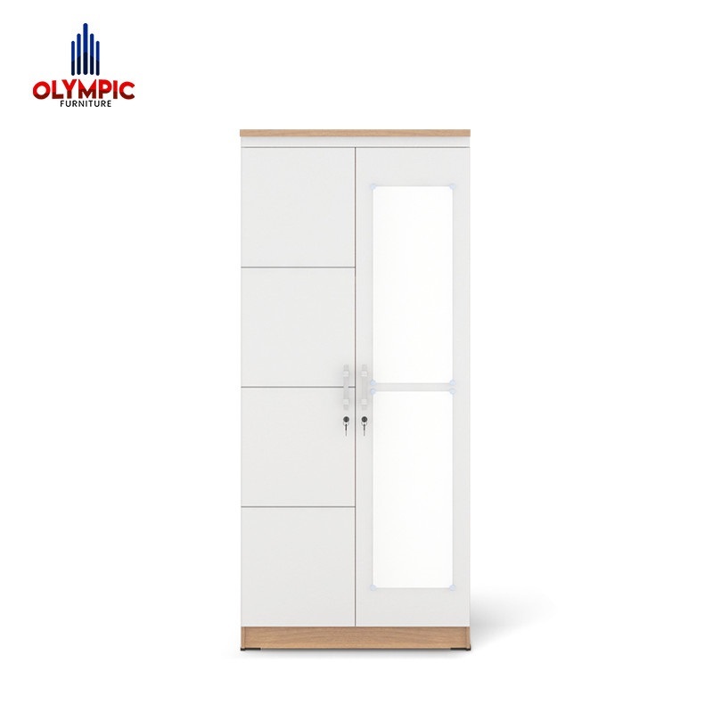Lemari Baju / Lemari Pakaian 2 Pintu / Olympic LP Eero 2P