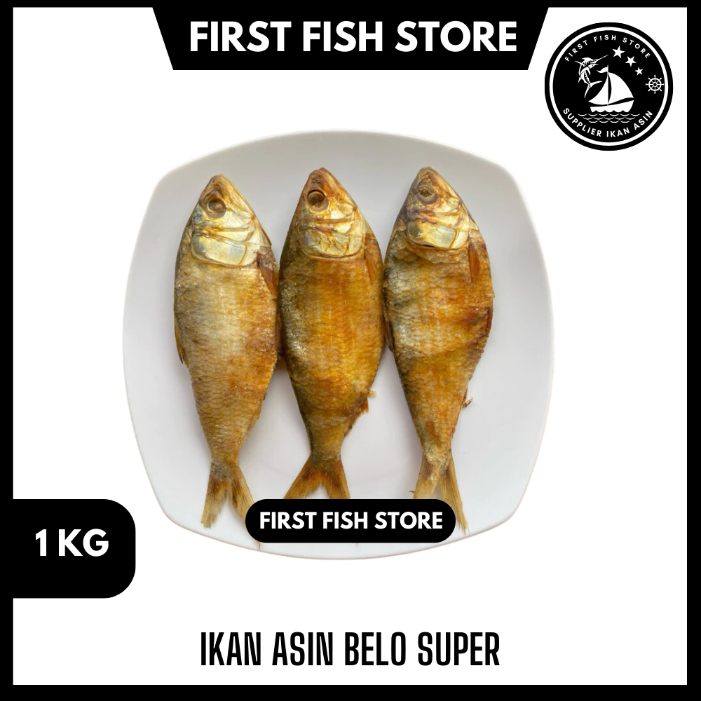 

Ikan Asin Belo Jumbo 1 Kg Gram Cita Rasa Asin Laut Asli