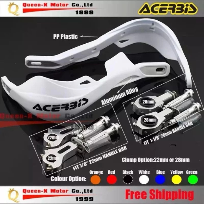 handguard acerbis original klx crf wr pcx nmax vixion beat xride dll / hen gat variasi